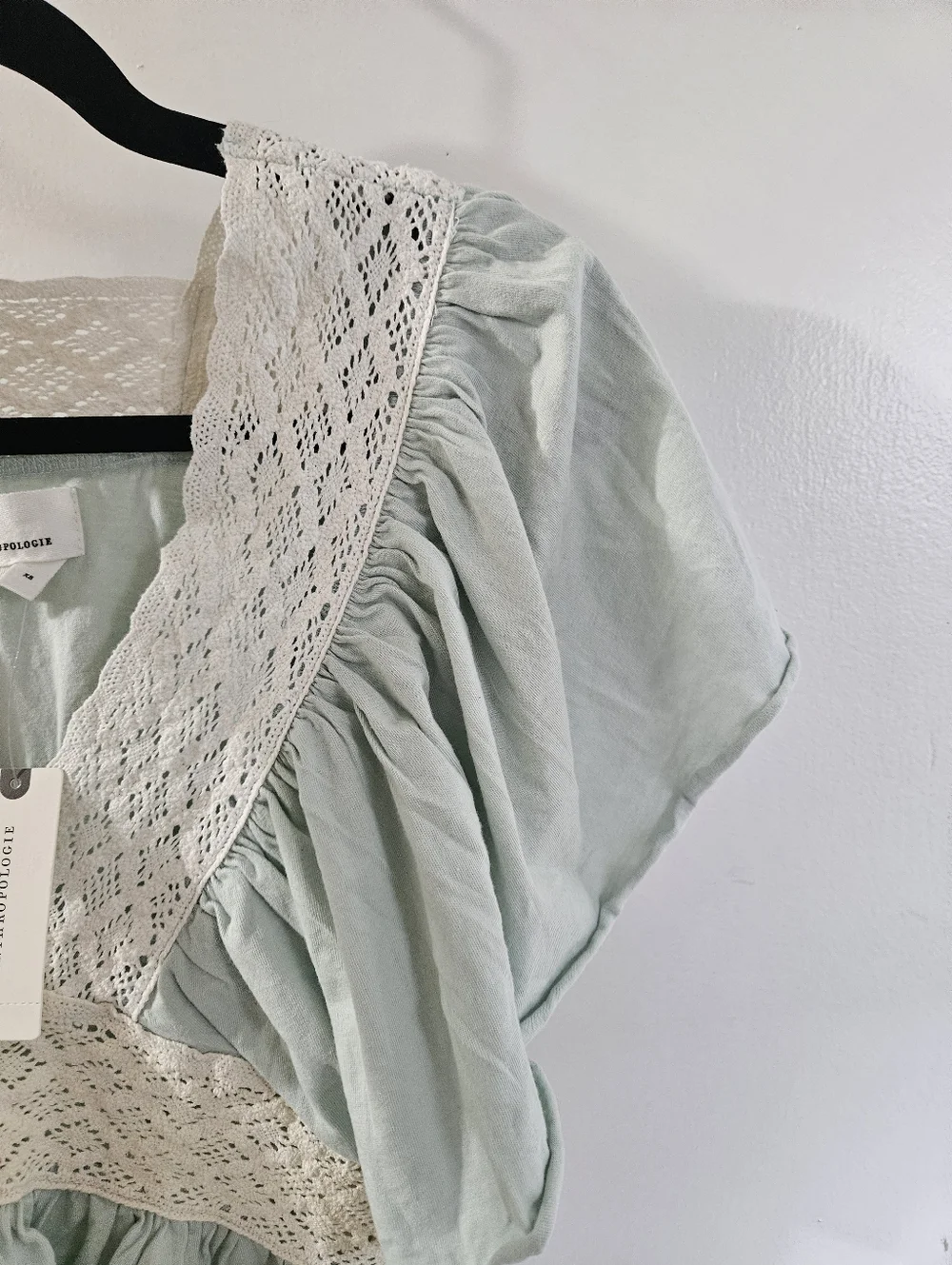 Anthropologie Delicate Babydoll Blouse - Picture 8 of 12